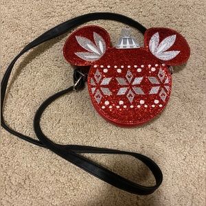 Mickey Mouse Ornament Christmas Crossbody Bag